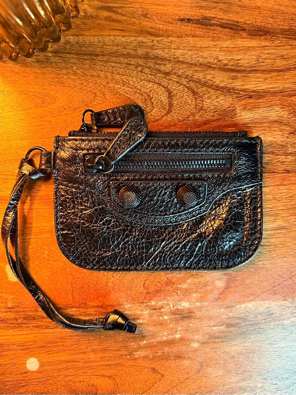 Balenciaga Le Cagole Coin Purse Black Coin Purse